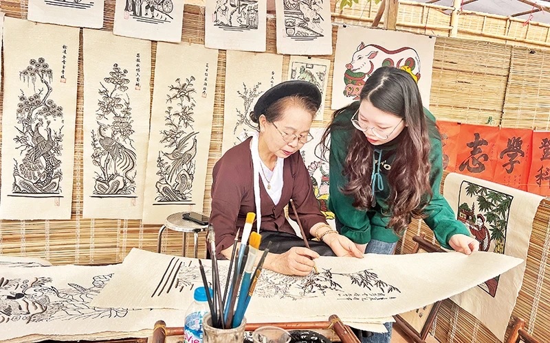 Vietnamese traditional folk painting genre - Dong Ho needs preservation and promotion