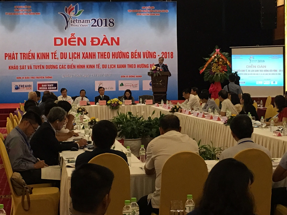 Quảng Ninh: Diễn đàn quốc tế “Phát triển kinh tế - du lịch xanh bền vững 2018”