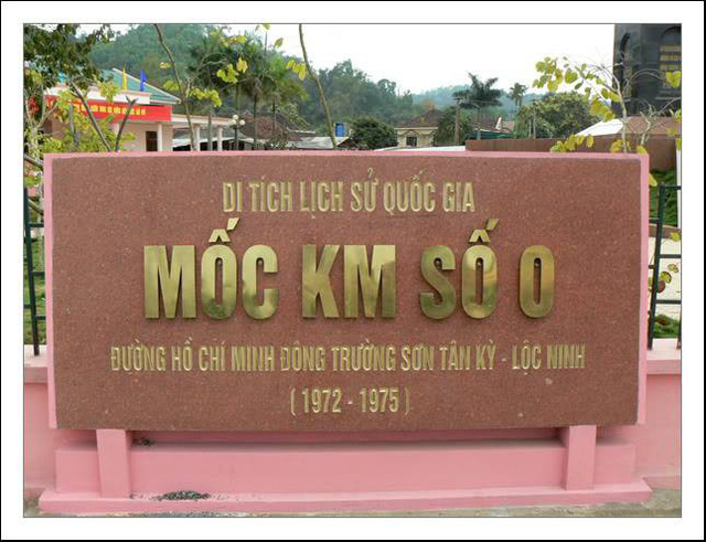 Nghệ An: Công nhận điểm du lịch "Di tích Quốc gia đặc biệt Km 0" đường Trường Sơn huyền thoại