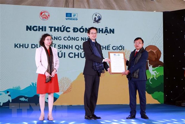 Ninh Thuận tổ chức đón Bằng công nhận Khu dự trữ sinh quyển thế giới Núi Chúa và Bằng xếp hạng Di tích quốc gia danh lam thắng cảnh vịnh Vĩnh Hy
