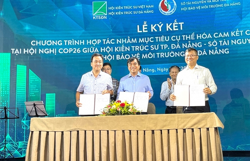 TP. Đà Nẵng: Ký kết Chương trình phối hợp về bảo vệ môi trường, ứng phó với biến đổi khí hậu