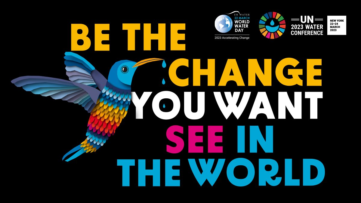 Ngày nước Thế giới 2023 với chủ đề “Thúc đẩy sự thay đổi”