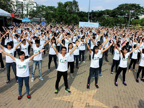 TP. HCM: Trên 3.000 bạn trẻ tham gia Ngày Trái đất