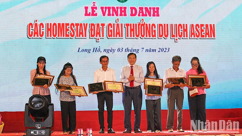 Vĩnh Long vinh danh các Homestay đạt giải thưởng ASEAN