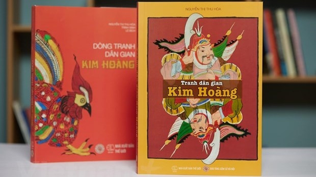 Book on Kim Hoang folk painting released in Hanoi