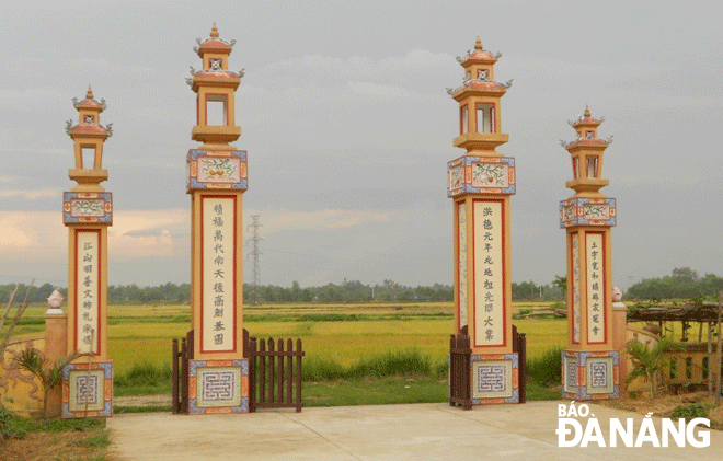 Da Nang: Bo Ban Communal House national-level relic site dedicates memorial in honor of village founders