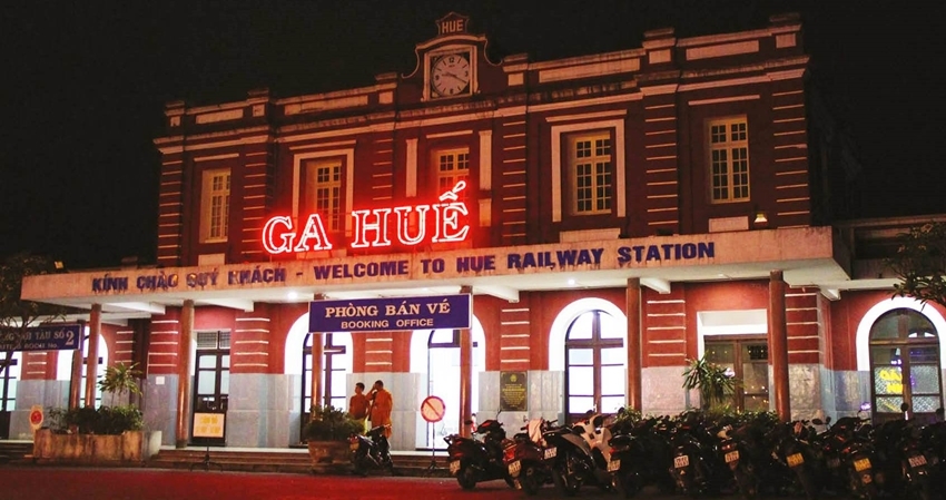 Hue Railway Station - a sense of nostalgia amidst the street