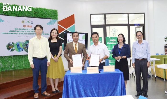 Biodiversity conservation education promoted for Da Nang pupils