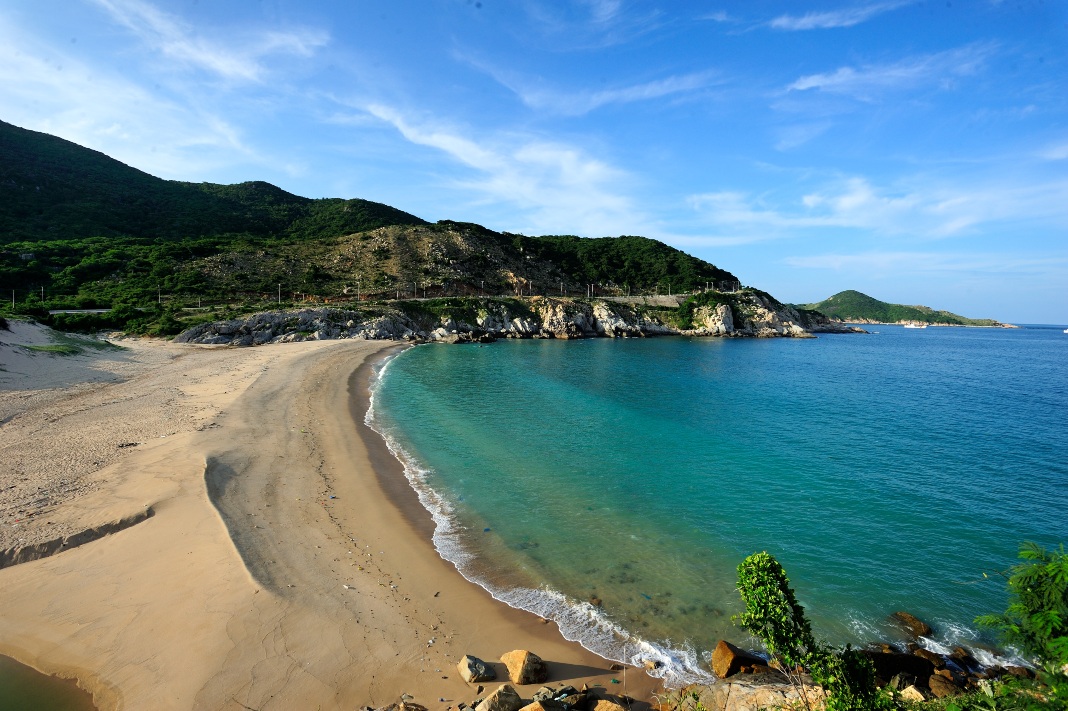 Immersing in Vinh Hy Bay (Ninh Thuan) for coral reefs