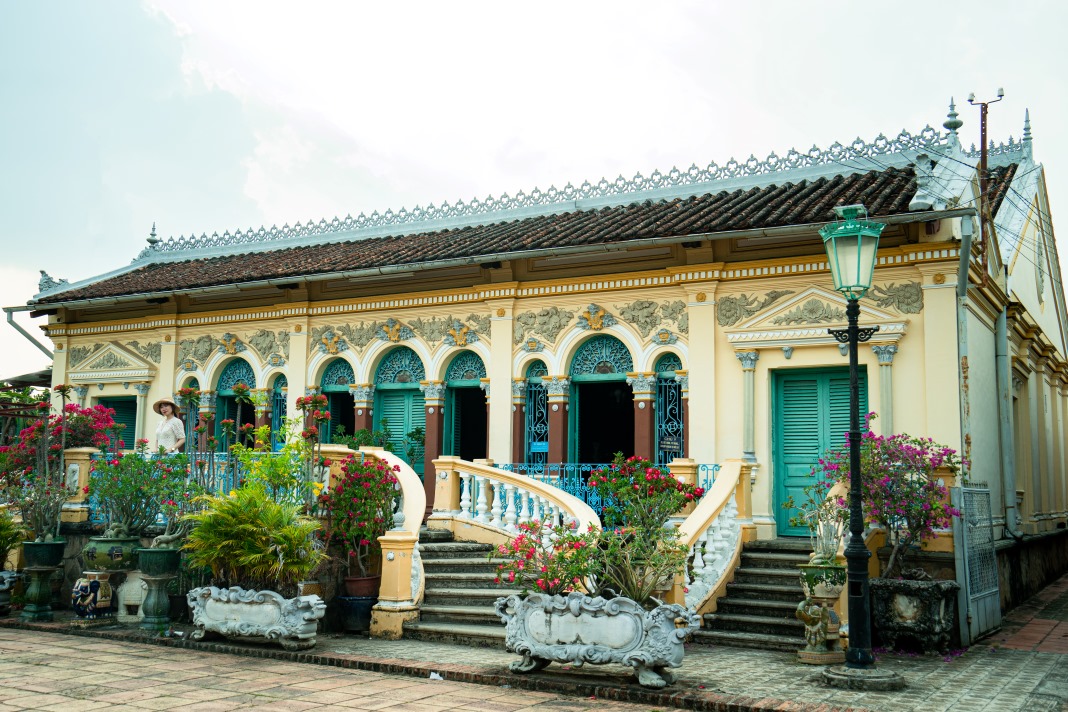 ﻿Ancient house in Mekong Delta