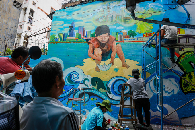 Mural arts encourage environment protection