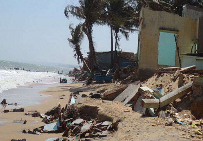 Bình Thuận: Nhiều giải pháp chống xói lở bờ biển 