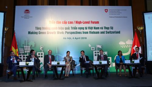 Việt Nam và Thụy Sỹ hợp tác trong tăng trưởng xanh