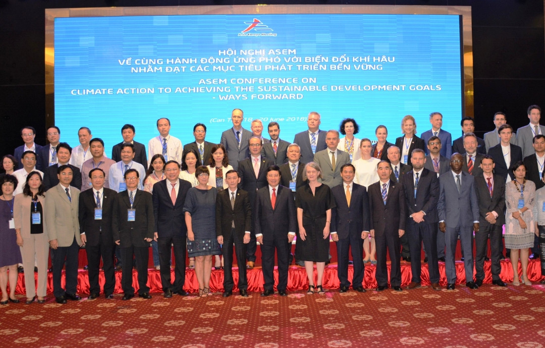 Hội nghị ASEM cùng hành động ứng phó biến đổi khí hậu