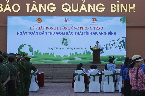 Quảng Bình: Phát động phong trào “Ngày toàn dân thu gom rác thải”