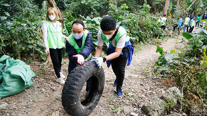 Hà Nội: Cùng biến bãi rác thành công viên