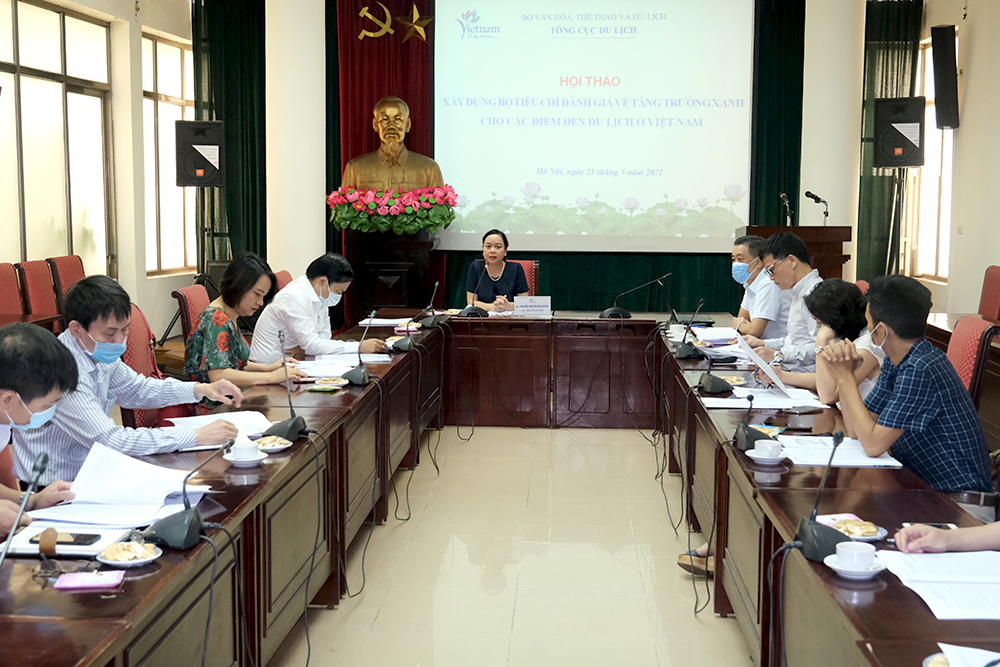 Tổng cục Du lịch tổ chức hội thảo Xây dựng bộ tiêu chí đánh giá về tăng trưởng xanh cho các điểm đến du lịch ở Việt Nam