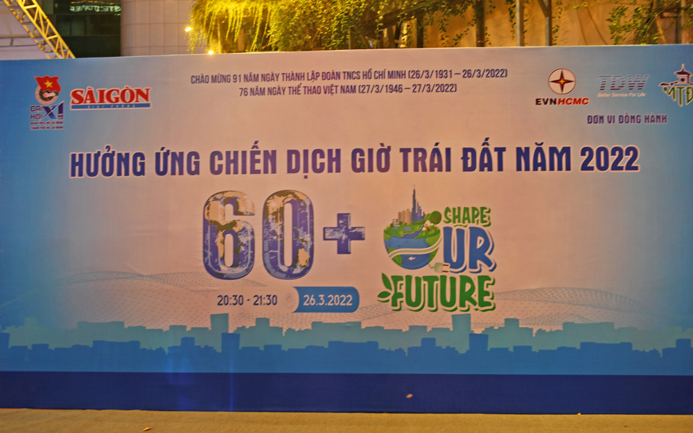 Thành Đoàn Thành phố Hồ Chí Minh hưởng ứng Chiến dịch Giờ Trái đất 2022 