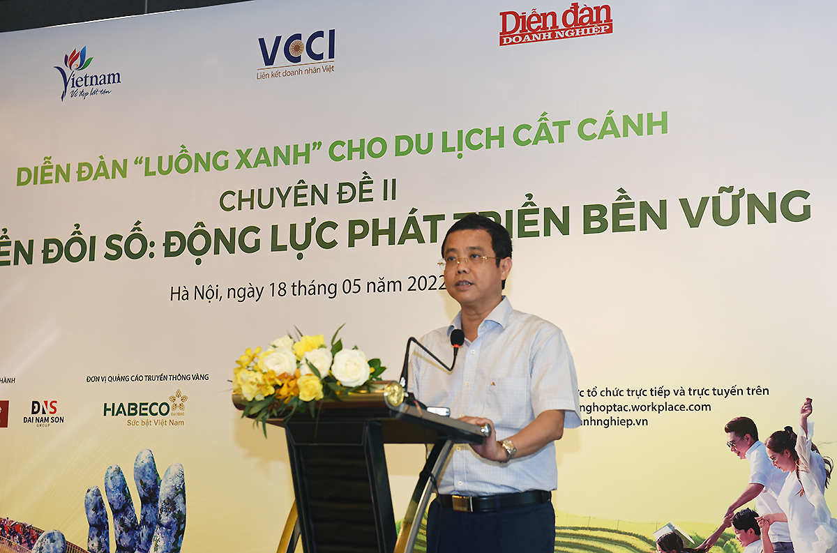 Phó Tổng cục trưởng Nguyễn Lê Phúc: Tập trung triển khai 8 nhóm giải pháp để đẩy mạnh chuyển đổi số trong ngành du lịch