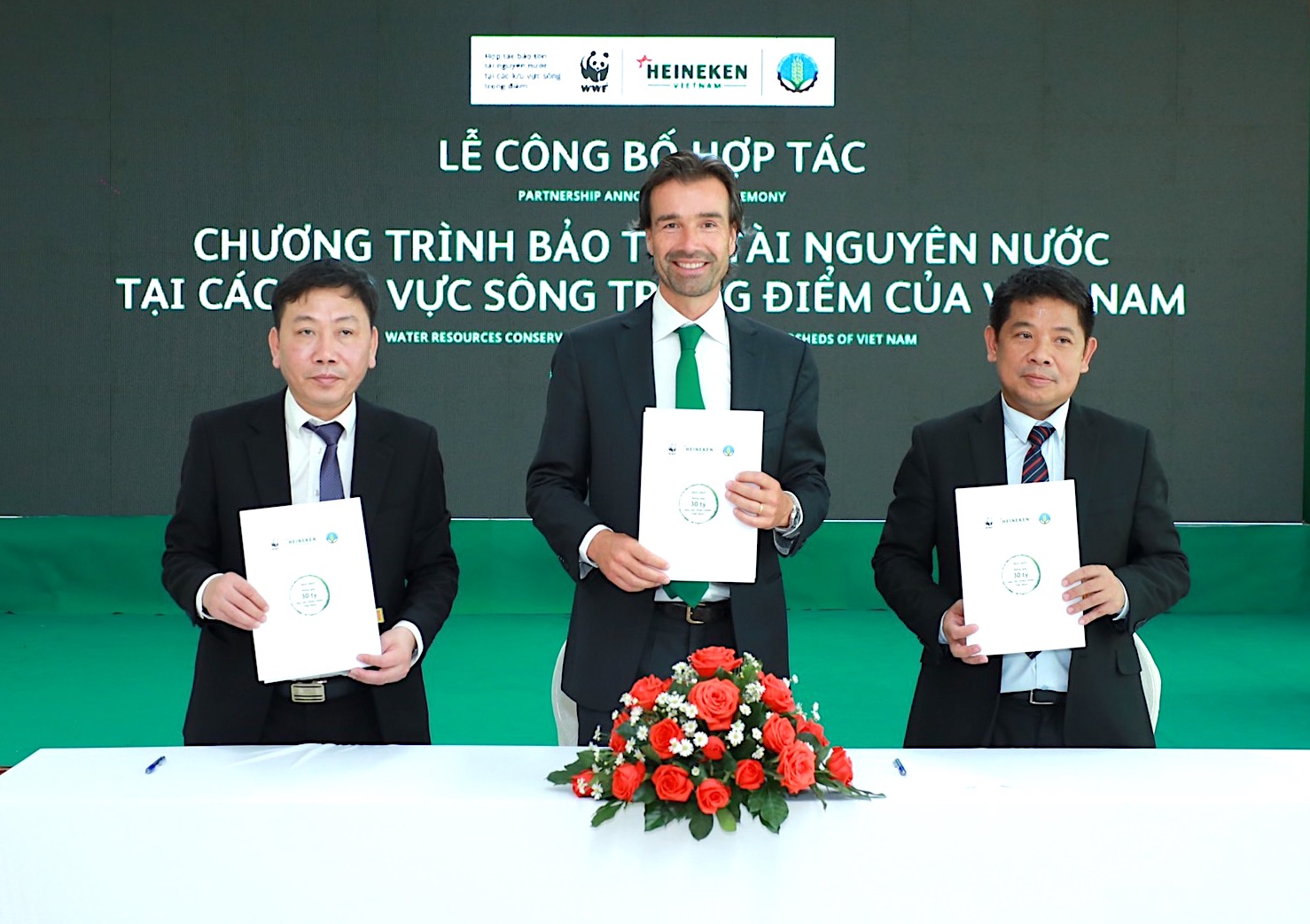 Heineken góp phần bảo tồn tài nguyên nước tại các lưu vực sông Hồng, sông Đồng Nai và sông Tiền của Việt Nam