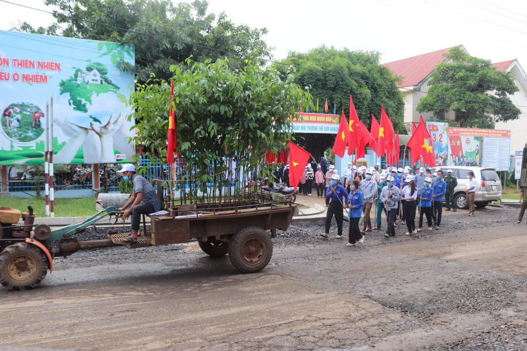 Huyện Krông Ana - Đắk Lắk: Phát động hưởng ứng bảo vệ môi trường và biển đảo