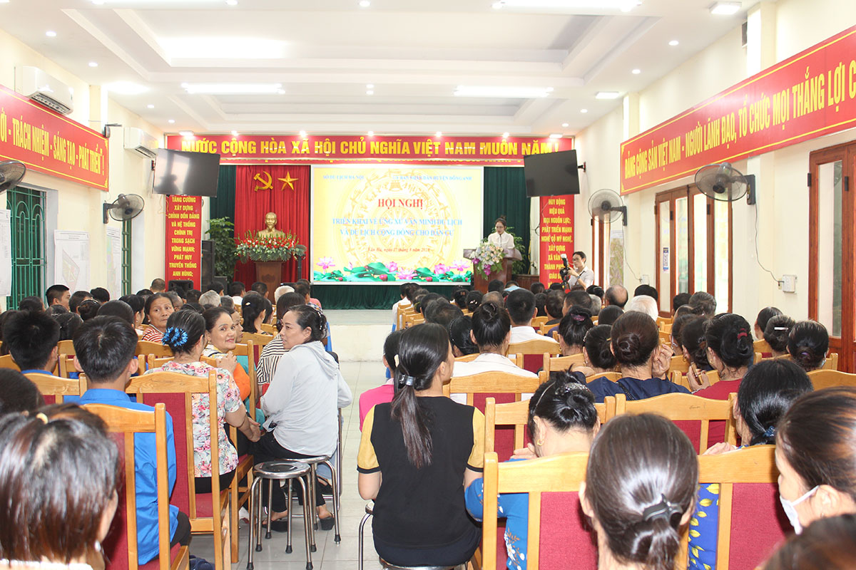 Sở Du lịch Hà Nội hỗ trợ huyện Đông Anh phát triển du lịch làng nghề gắn với phát triển nông thôn mới