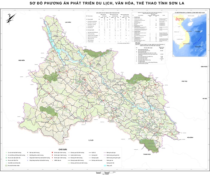 Sơn La - Trọng điểm du lịch của vùng biên giới Việt - Lào và vùng trung du, miền núi phía Bắc