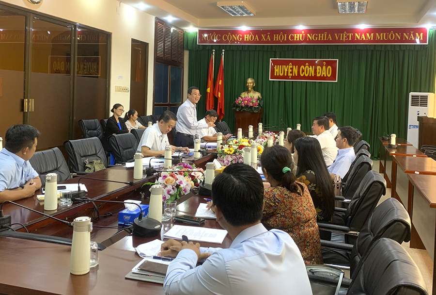 Cục Du lịch Quốc gia Việt Nam kiểm tra điều kiện xem xét công nhận khu du lịch quốc gia đối với Côn Đảo