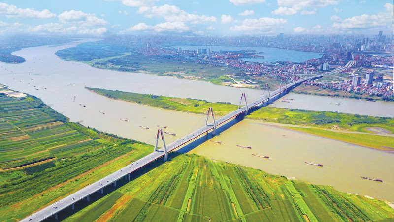 Hà Nội: Biến hành lang sông Hồng thành không gian sinh thái