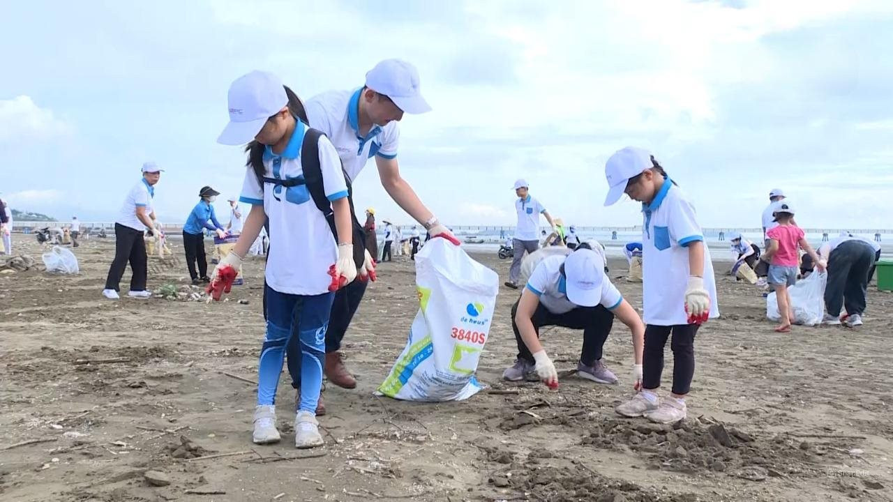 Thanh Hoá: Nhiều hoạt động chung tay bảo vệ môi trường biển